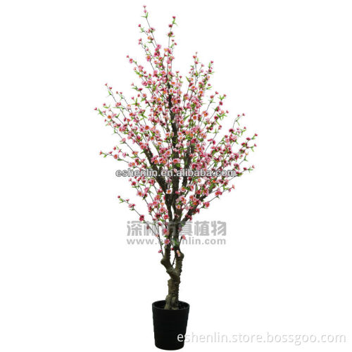 artificial peach blossom trees ,fake peach flower trees